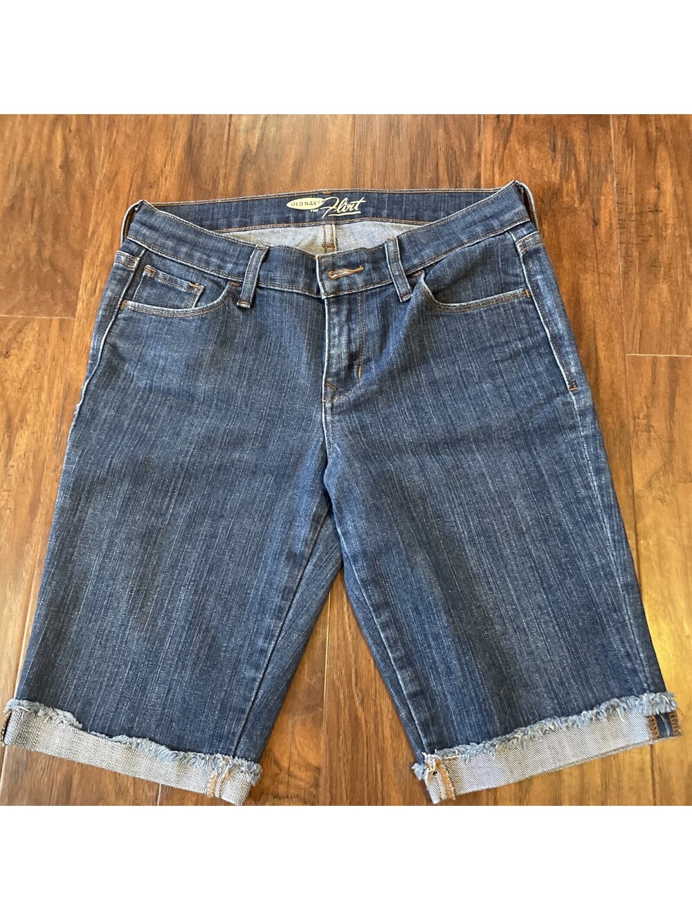 Old Navy The Flirt Shorts Size2 Denim Blue